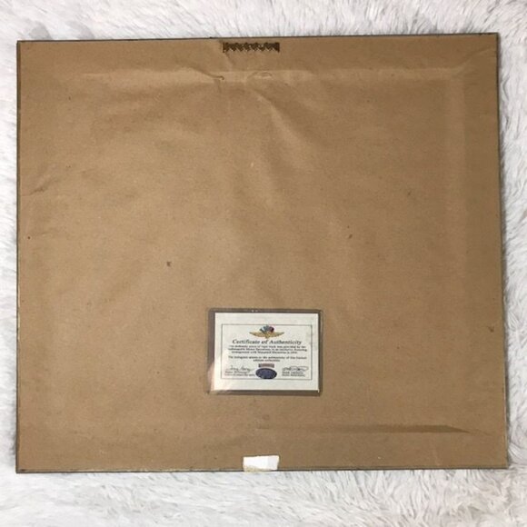 Vintage Jeff Gordan 1994 Brickyard 400 Champion Brick & Track Mounted Framed Art - Picture 8 of 9